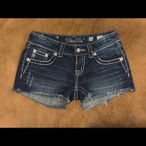 Miss me Blue jean shorts